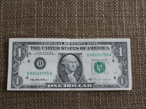 1 DOLLAR 1995 D USA