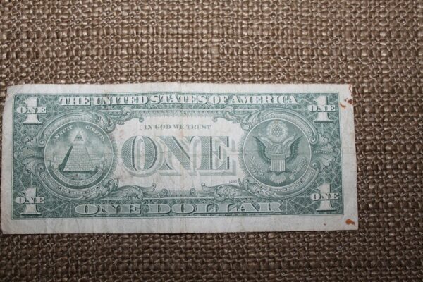 1 DOLLAR 1969 E rzadki