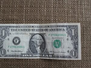 1 DOLLAR 1999 F