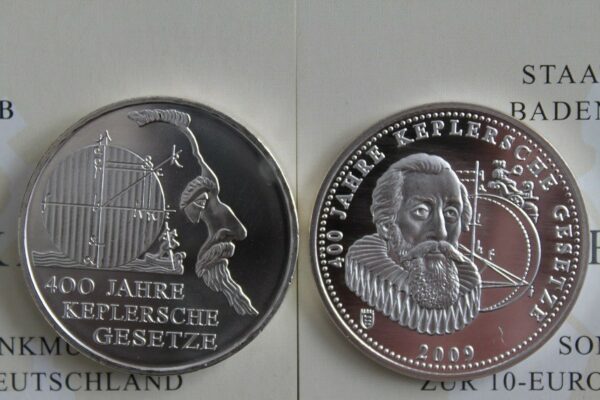 10 euro 2009 i medal 400 Jahre Keplersche Gesetze