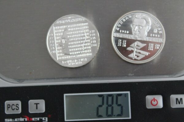 10 euro 2010 plus medal Konrad Zuse