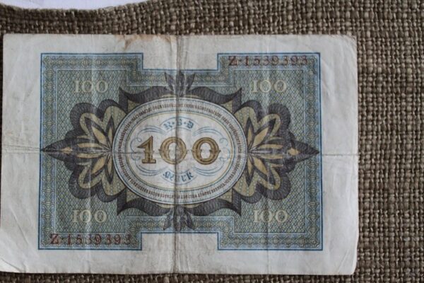 100 Mark 1920 100 Mark 1908