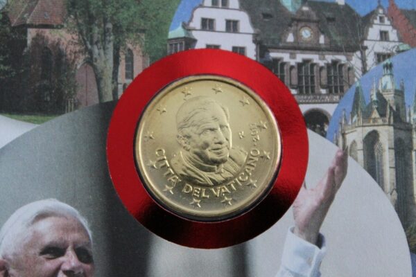 50 euro centów  Benedykt XVI 2011