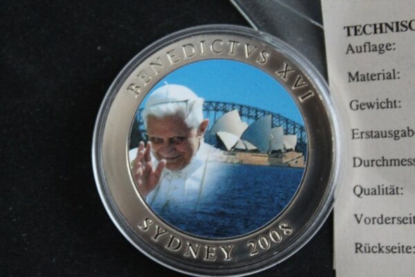 Benedykt XVI 2008 medal