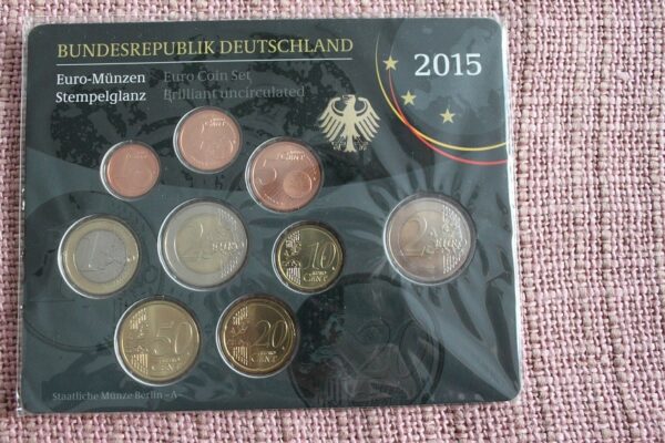 Euro zestaw Hessen z 2015 A