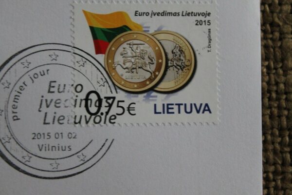 Litwa 2 euro zestaw 2015