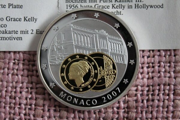 Monaco 2007 medal Grace Kelly