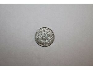 moneta 50 groszy polskich z 1923 roku