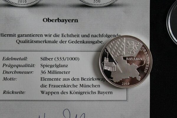 Oberbayern medal 2010 srebro