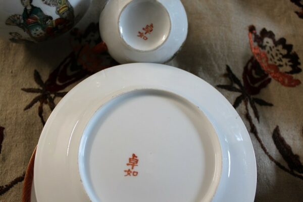 Serwis kawowy chińska porcelana ręcznie malowany