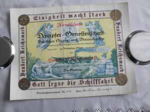Stare akcje 100 Reichsmark