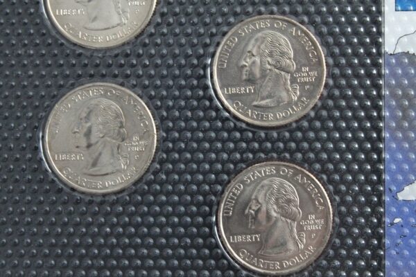 USA 25 centów zestaw z 2005 P