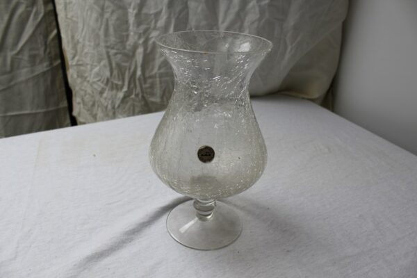 Piękny wazon  szkło lodowe Niemcy