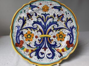 Piatto  ARS DERUTA ceramika Italia  1950