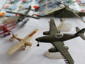 Vintage kolekcja samolotów Faller