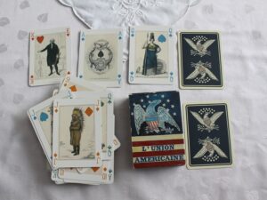 Karty do gry American Union Poker Bridge Vintage