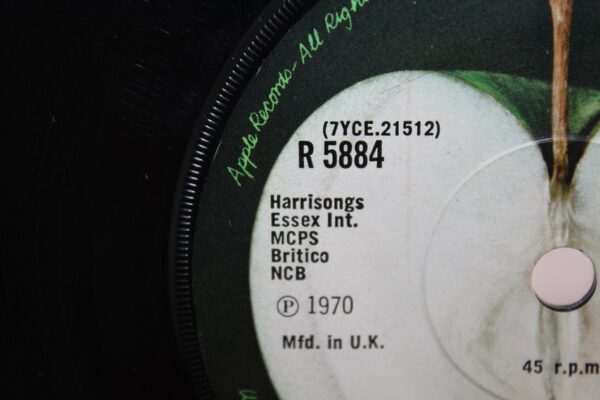 Singles Vinyl George Harrison Mój słodki Panie Apple   1970