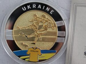 Medal  Fussball EM 2012 Ukraina – Polska