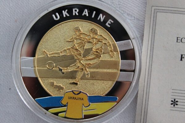 Medal  Fussball EM 2012 Ukraina – Polska