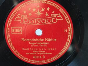 LP Polydor Rudi Schuricke Mandolino 1950 r
