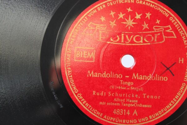 LP Polydor Rudi Schuricke Mandolino 1950 r