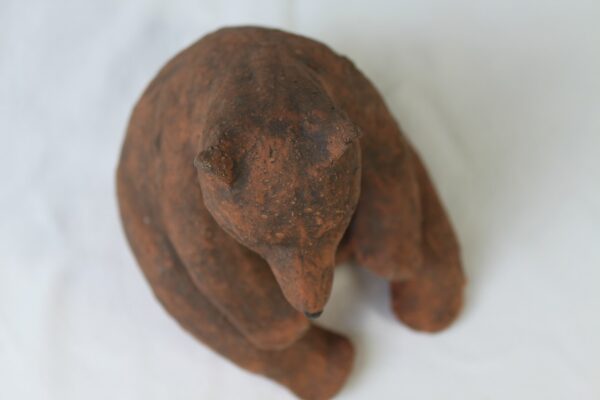 Figurka Niedźwiedzia  Elke Spohn z gliny