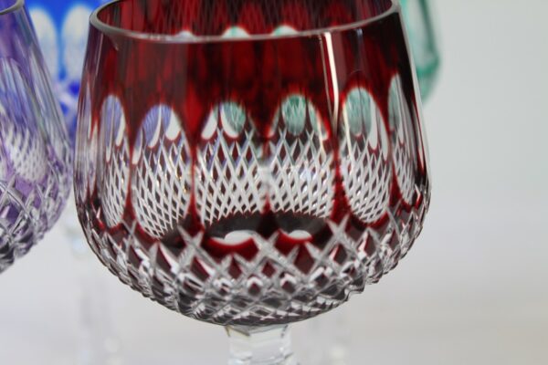 Baccarat kieliszki kryształowe do wina