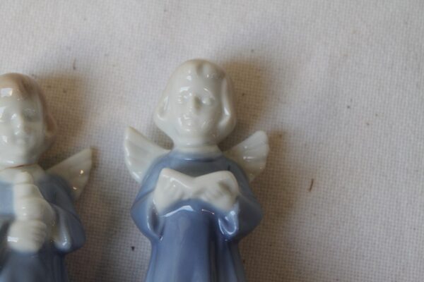 3 Porcelanowe aniołki figurka świąteczna dekoracja