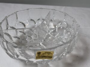 Kryształowa, ręcznie wykonana misa firmy BEYER