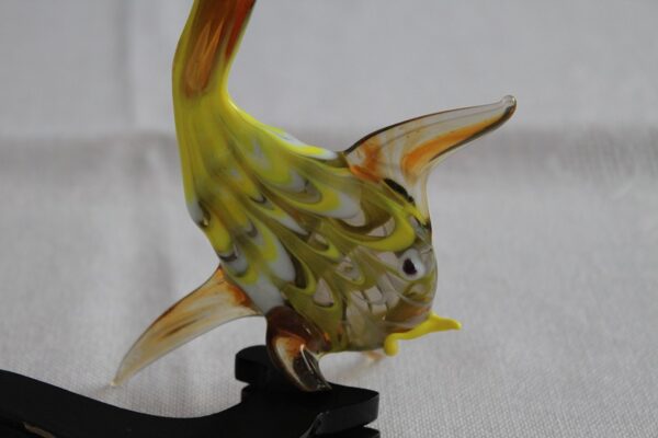 Szkło Murano  figurka  rybki Vintage