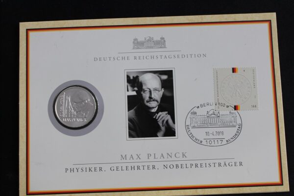 10 Euro 2008 Niemcy Max Planck F srebro