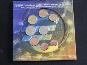 Portugalia 2002  oficjalna kolekcja monet euro