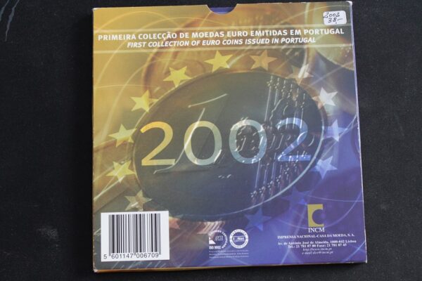 EURO KMS  Portugalia 2002  oficjalna kolekcja monet euro