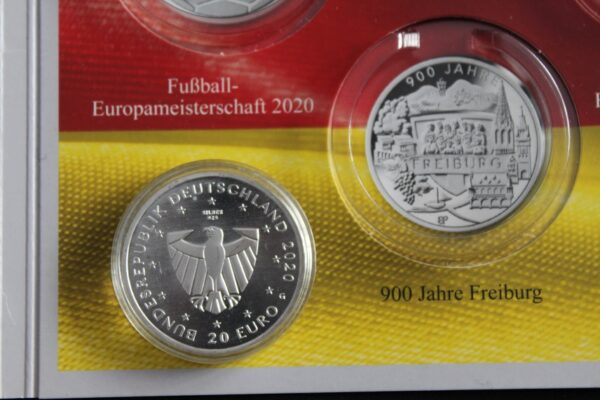 20 euro 2020 Niemcy 900 lat Freiburg srebro 925