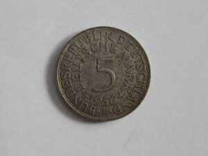 Moneta Niemcy  5 Marek 1956 F Stuttgart
