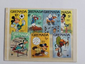 Disney 1979 Grenada znaczki pocztowe