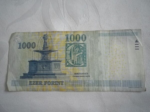 Banknot 1000 Ezer Forint 1000 Forintów 2015 r.