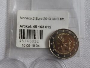 2 euro okolicznościowe Monako Monaco 2013