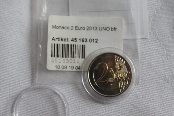 2 euro okolicznościowe Monako Monaco 2013