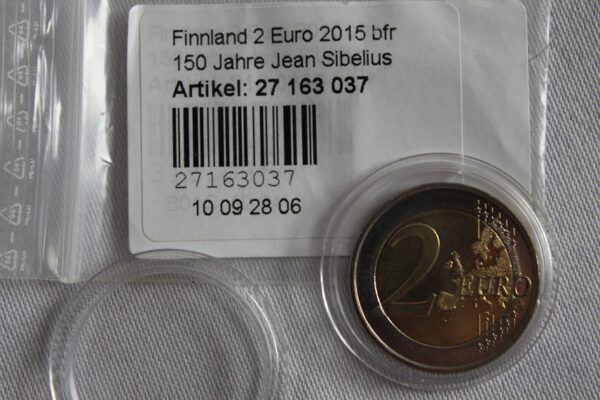 2 euro Finlandia z 2015 Jean Sibelius