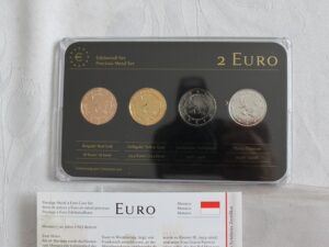 Zestaw  2 euro Monako  z 2013 Prestige Admission a Lonu 1993