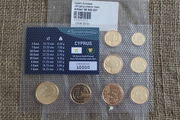 2 euro  Cypr-Cyprus zestaw Euro z 2009 r