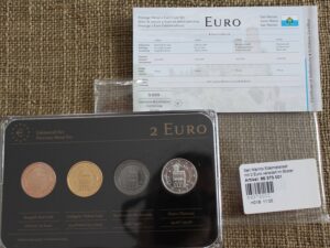 San Marino zestaw 4 x 2 Euro UNC z 2013 r