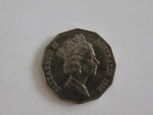 Moneta Australia Elizabeth II 50 Cents 1998 r