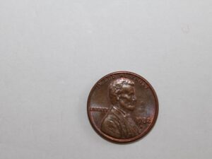 Lincoln Cent z małą datą 1982 D 3,1 gram