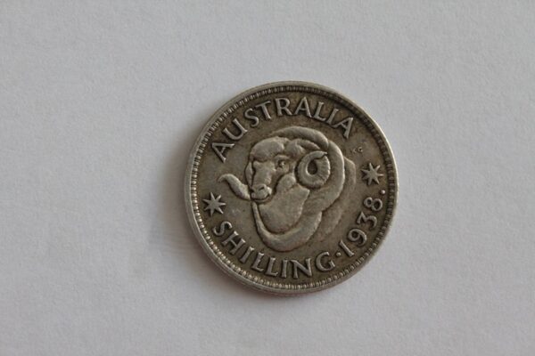 Australia 1 szylling (floren), 1938 rzadki