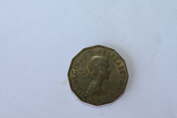 3 Pence 1955 Wielka Brytania Elizabeth II