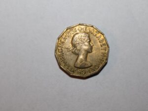 3 Pence 1955 Wielka Brytania Elizabeth II