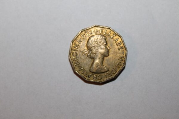 3 Pence 1955 Wielka Brytania Elizabeth II