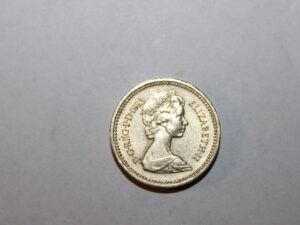 One Pound 1983 r Moneta Wielka Brytania Elizabeth II